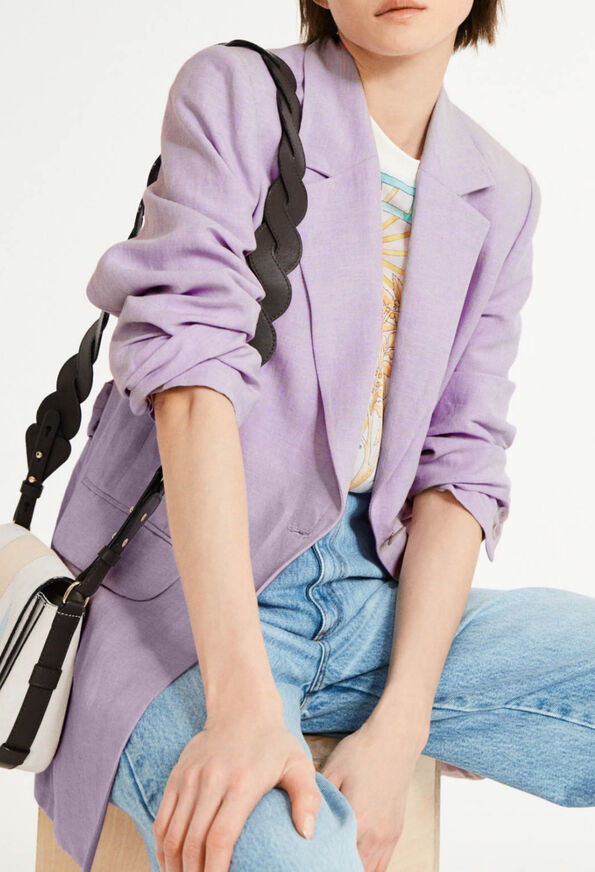 222VICTORIEUSE 222VICTORIEUSE : Blazers color LILAC