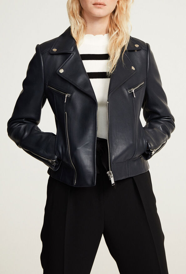 120CARISSA 120CARISSA : Coats & Jackets color NAVY