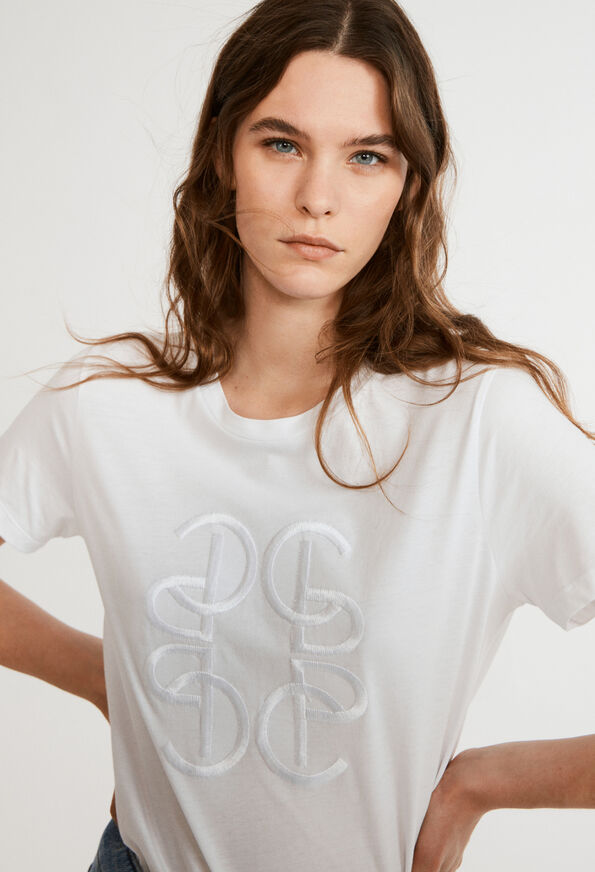 221TICIA 221TICIA : T-Shirts couleur ECRU