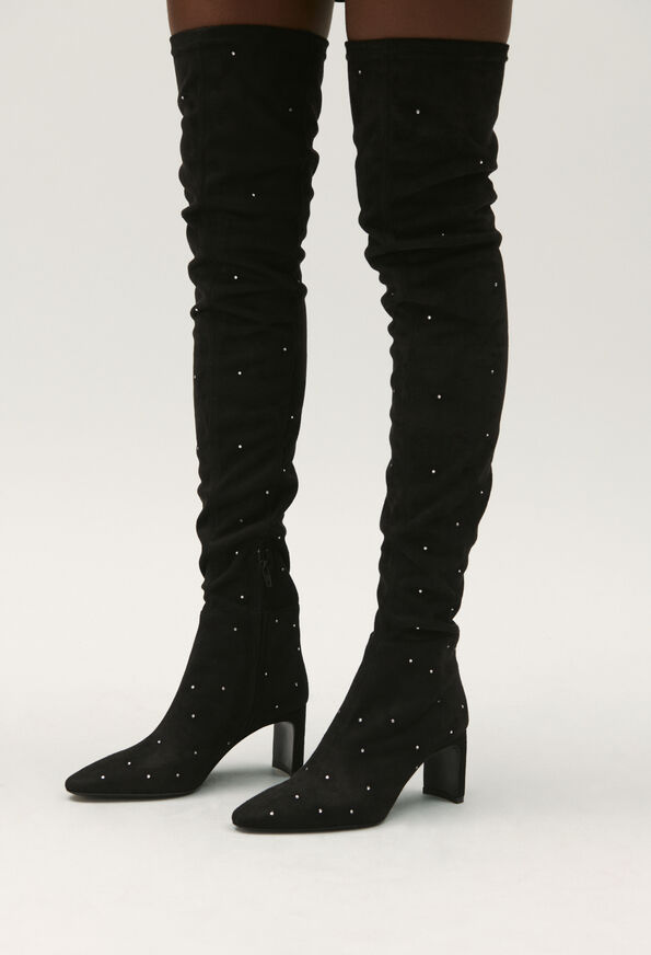 123ASTRONOMIE : Knee-High Boots color BLACK