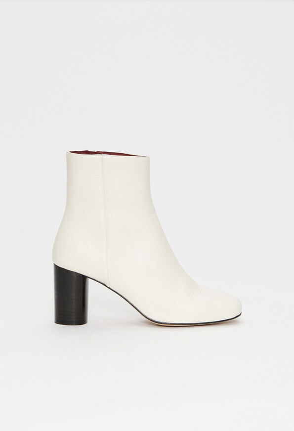 221AVRIL : Ankle Boots color WHITE