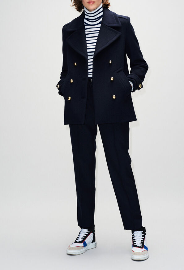 GILLOH19 GILLOH19 : Les Vestes & Manteaux couleur MARINE