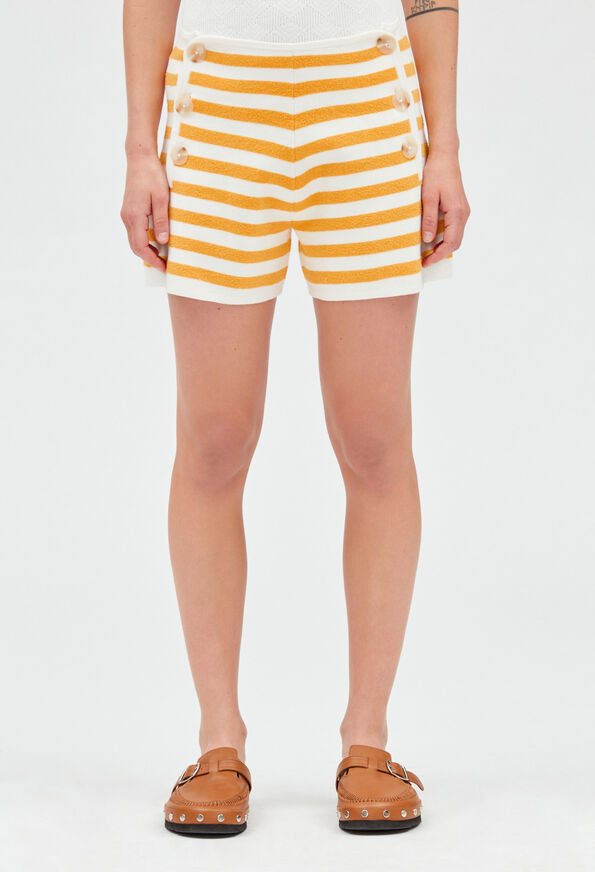 223MYSTA : Shorts color DUAL-COLOR