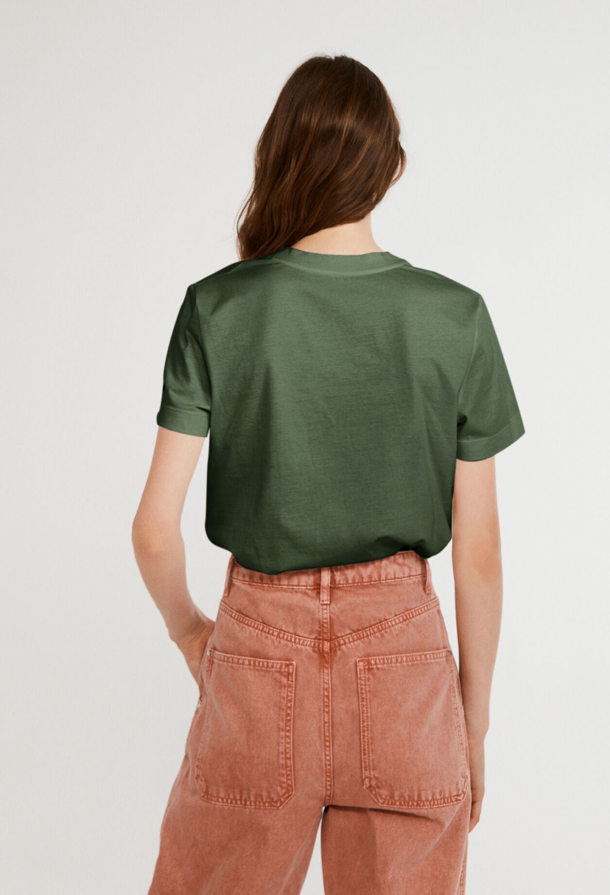 T-shirt brodé à manches courtes