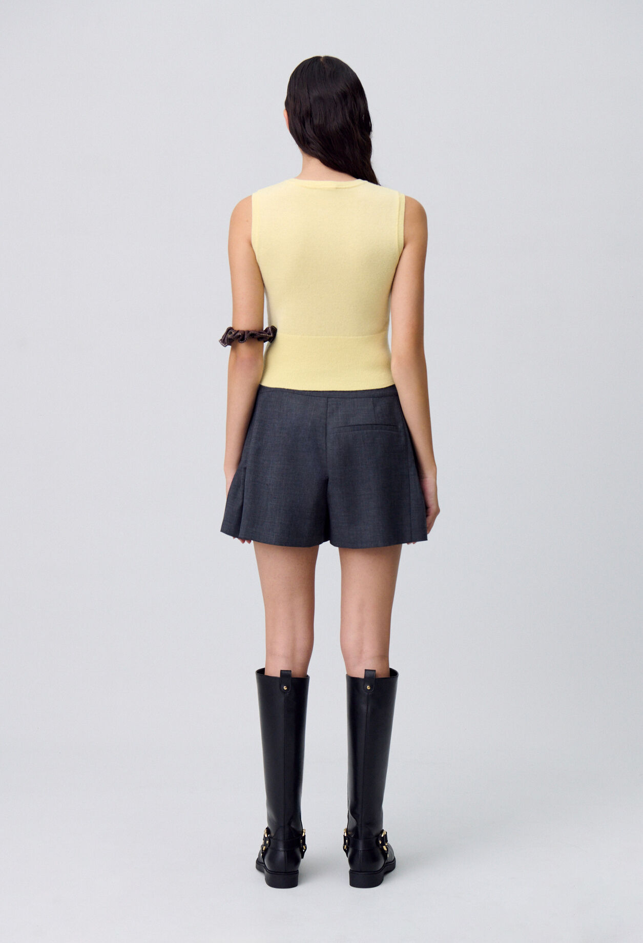 Button-Up Knitted Top