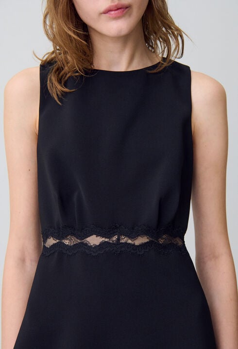Robe dos nu dentelle