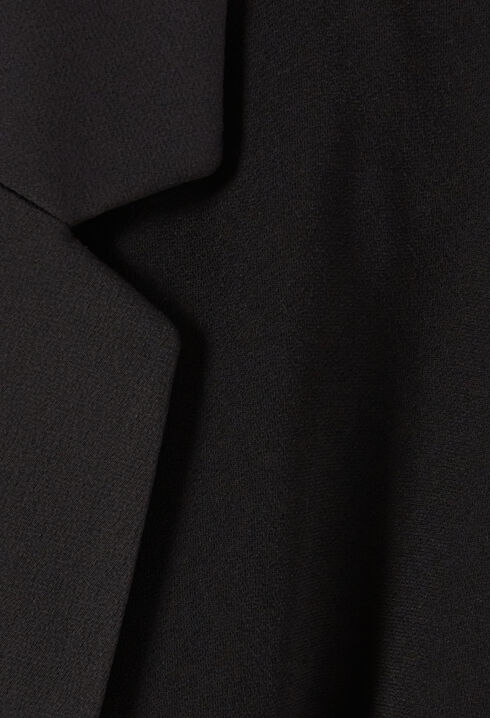 Robe cache-cœur col tailleur