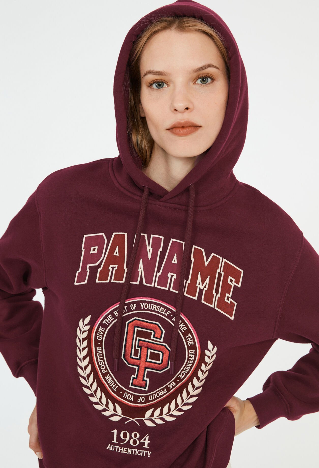 Sweatshirt à capuche coton