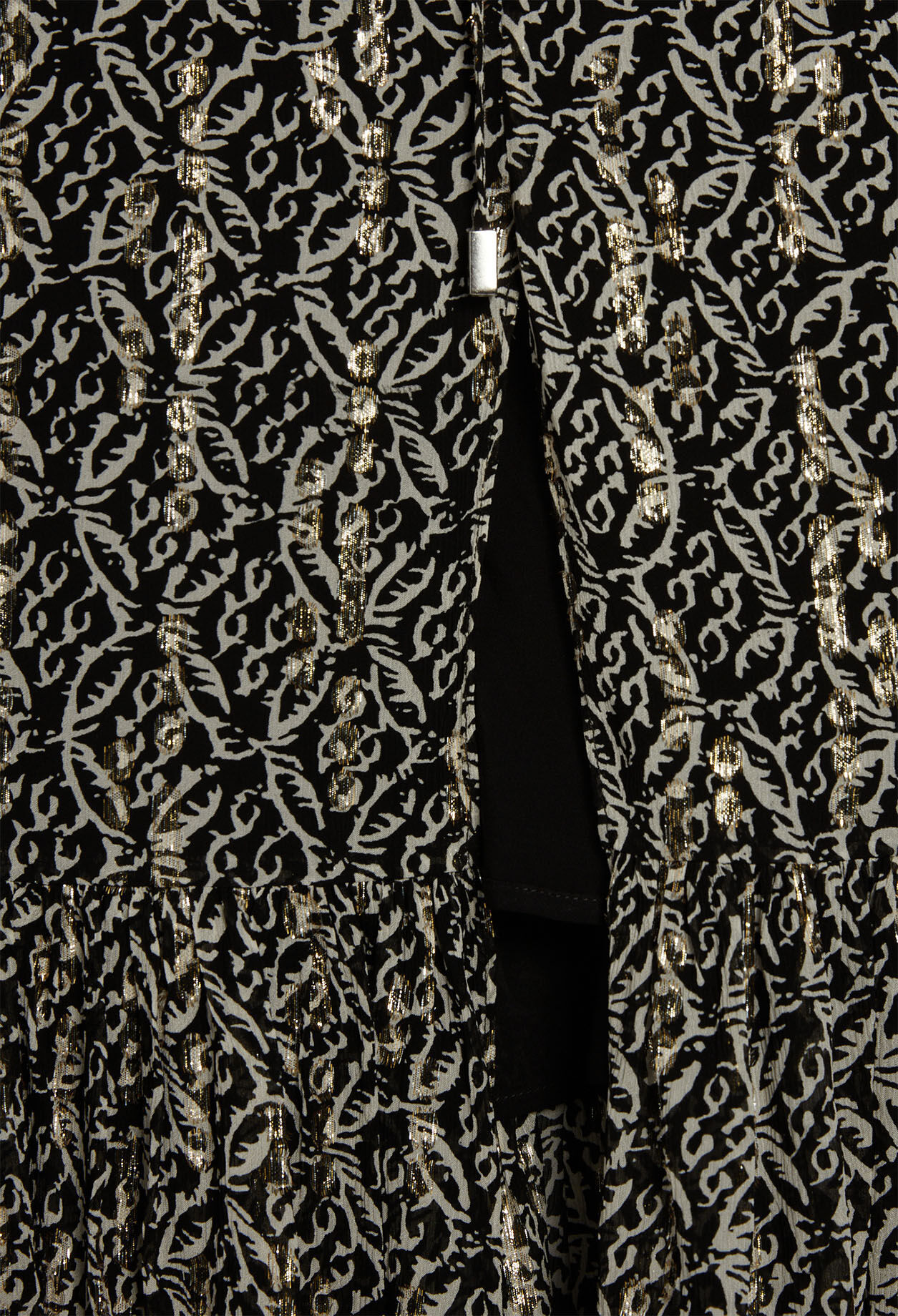 Printed midi dress