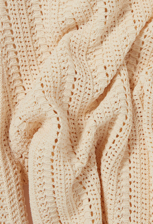 Pantalon fluide crochet