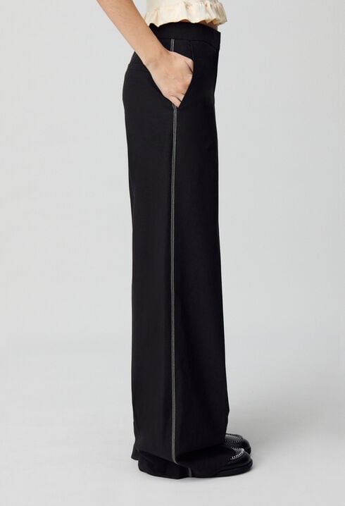 Pantalon droit large