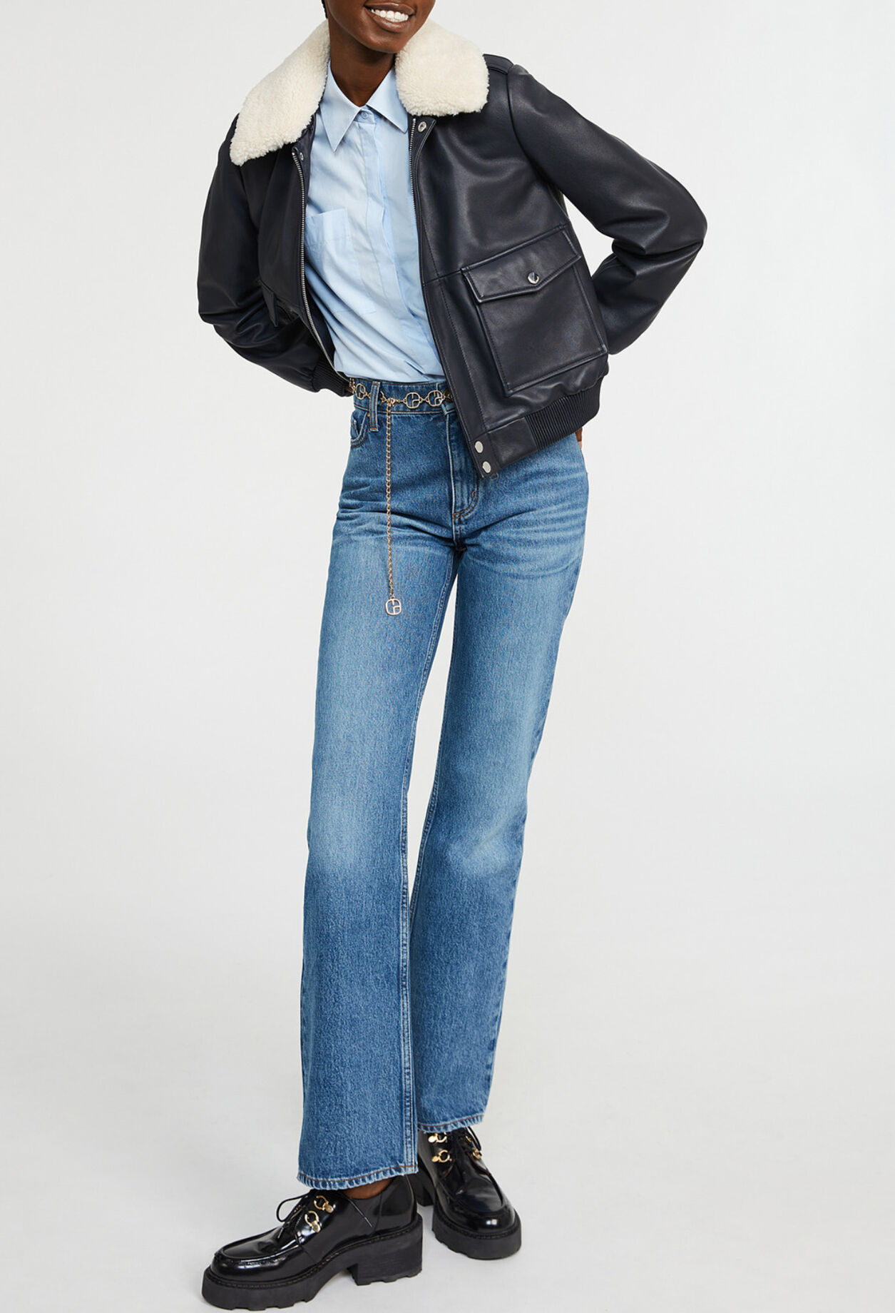 Leather jacket
