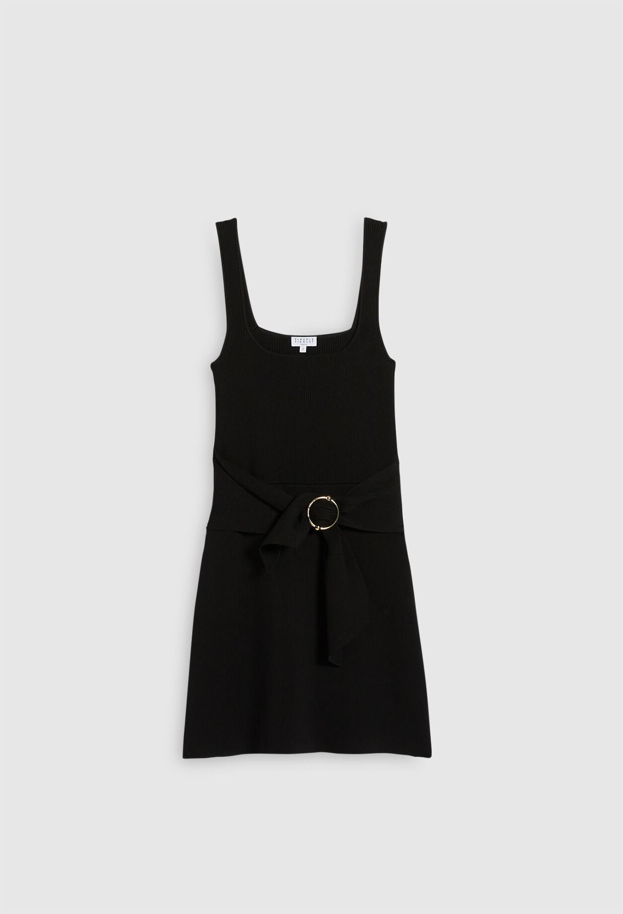 Robe courte en maille
