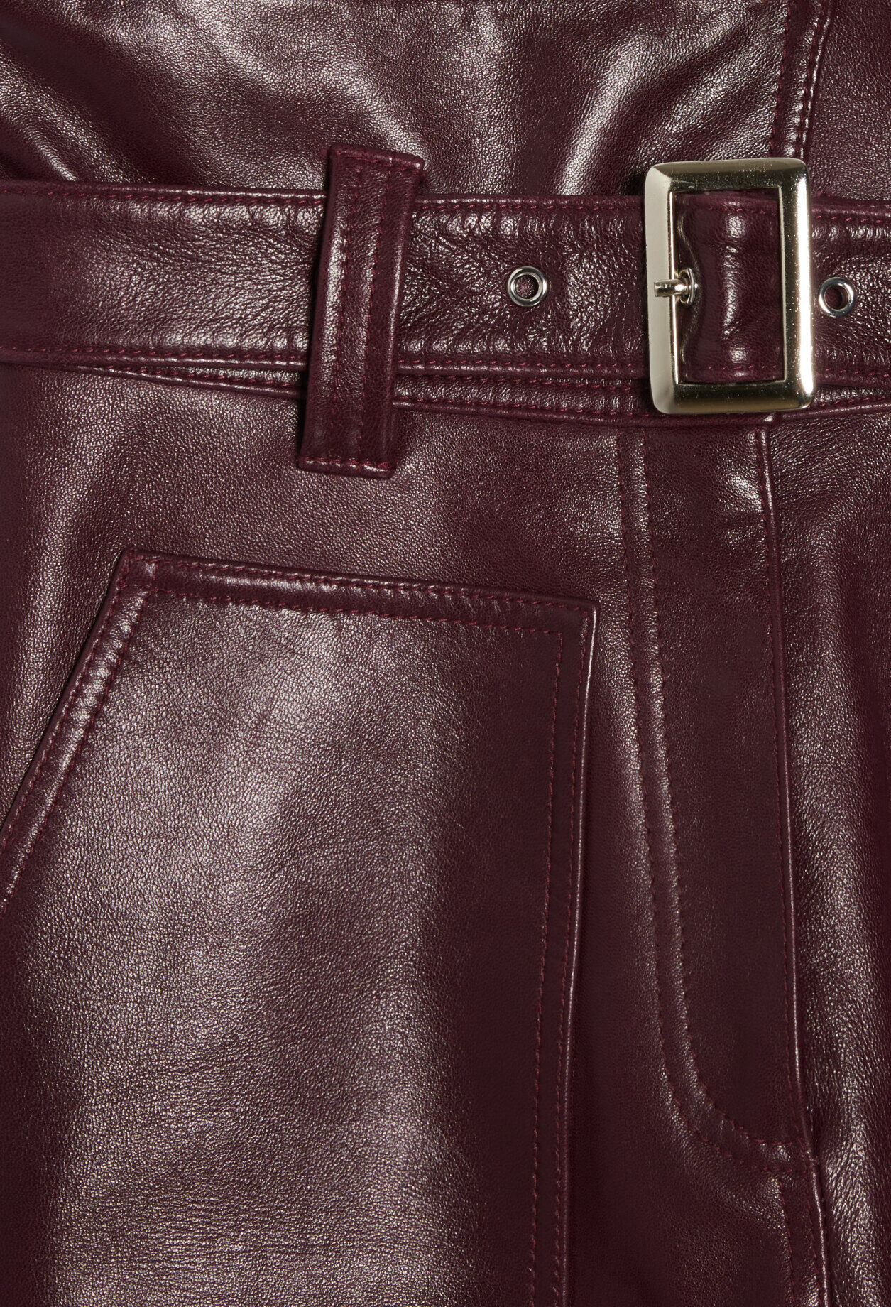 Leather trousers