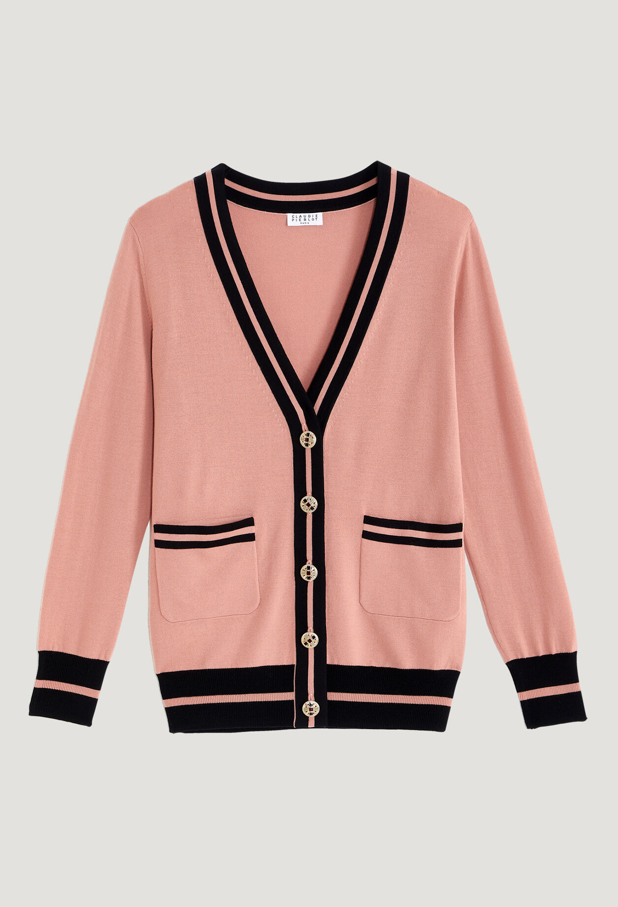 Two-tone cardigan