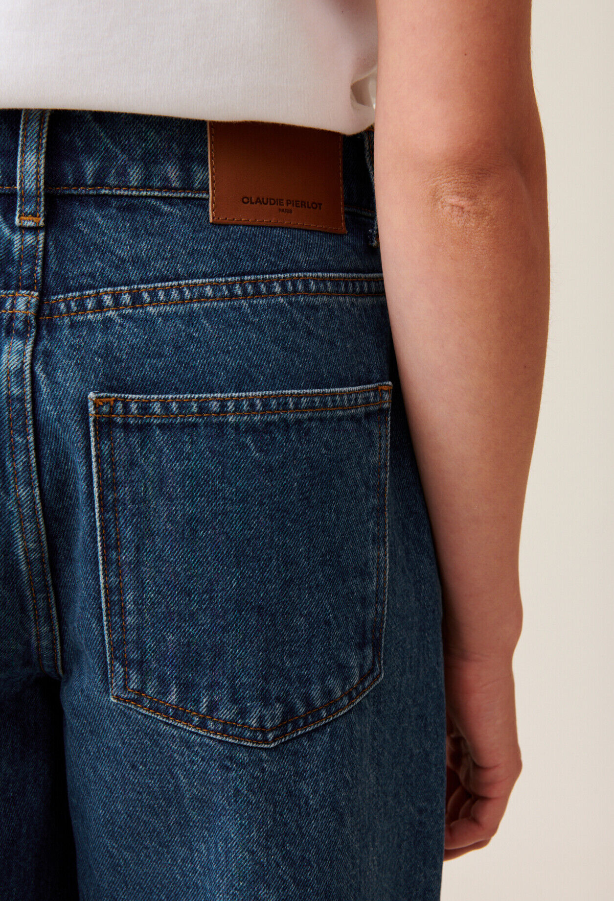 Michel jeans in dark baggy denim