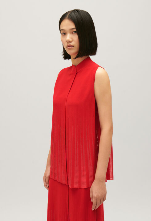 Top fluide sans manches