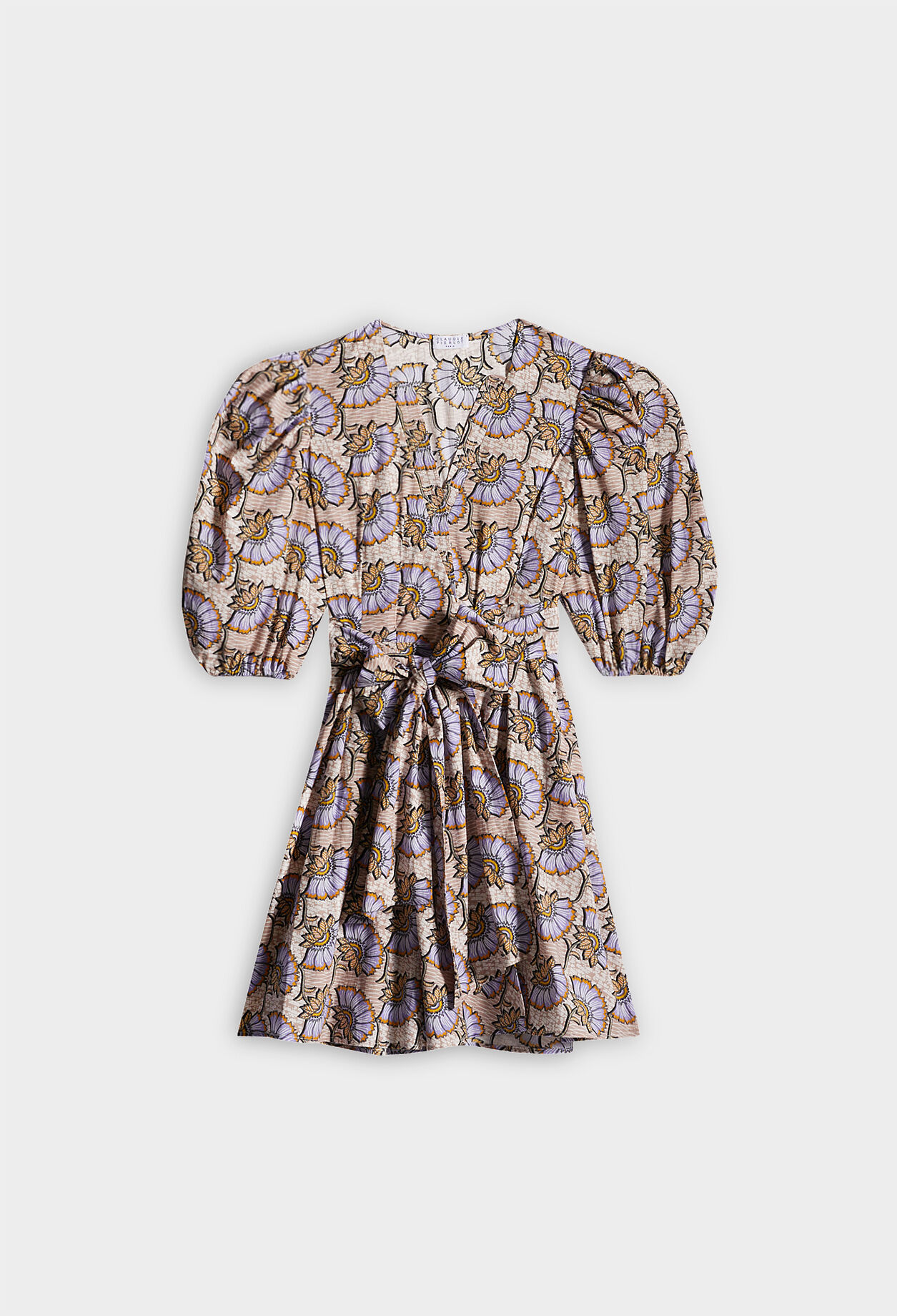 Robe portefeuille en coton biologique