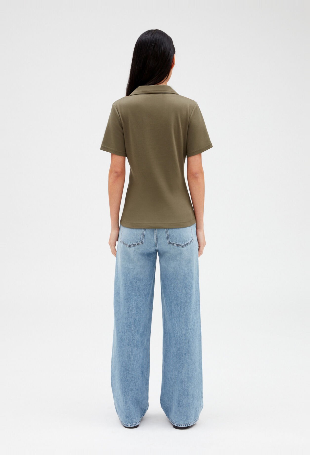 T-shirt polo manches courtes