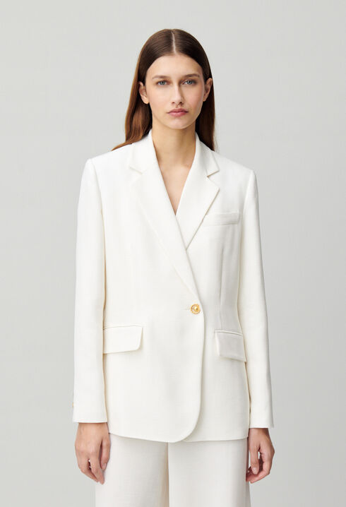 Veste tailleur boutonnée
