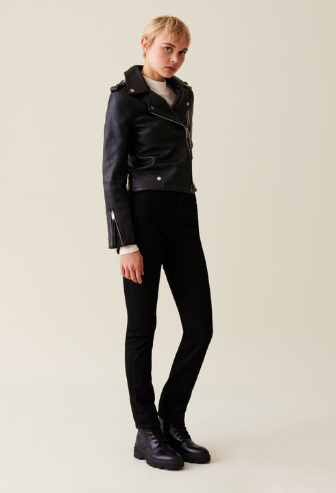 Leather jacket