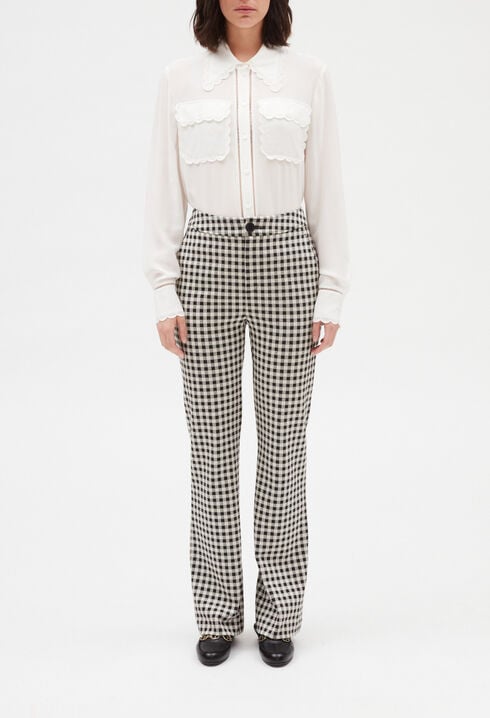 Pantalon vichy