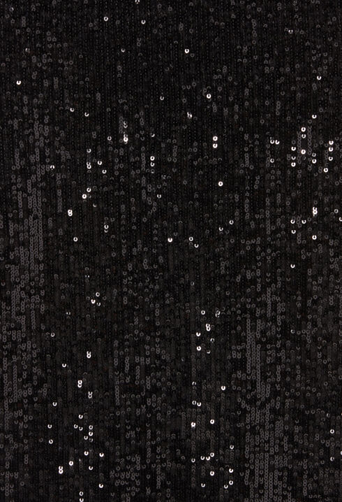 Top à sequins noir