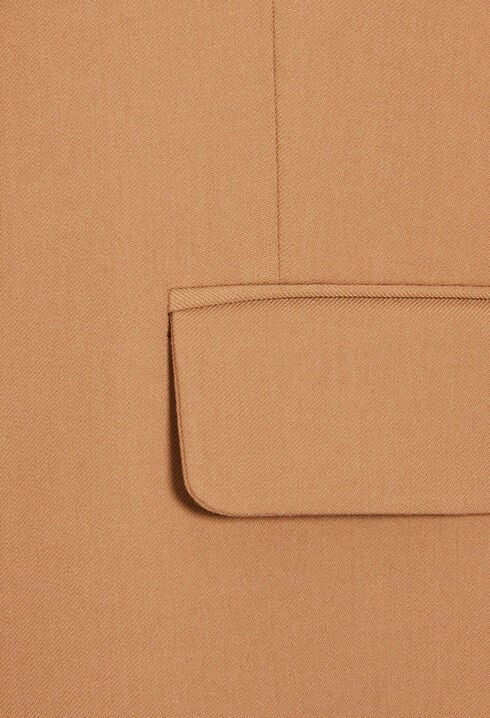 Veste tailleur camel