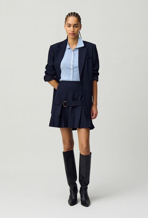 Jupe courte tailleur