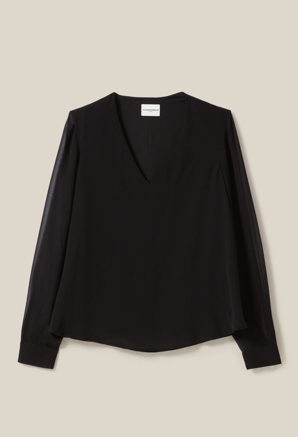 Flowy V-neck blouse