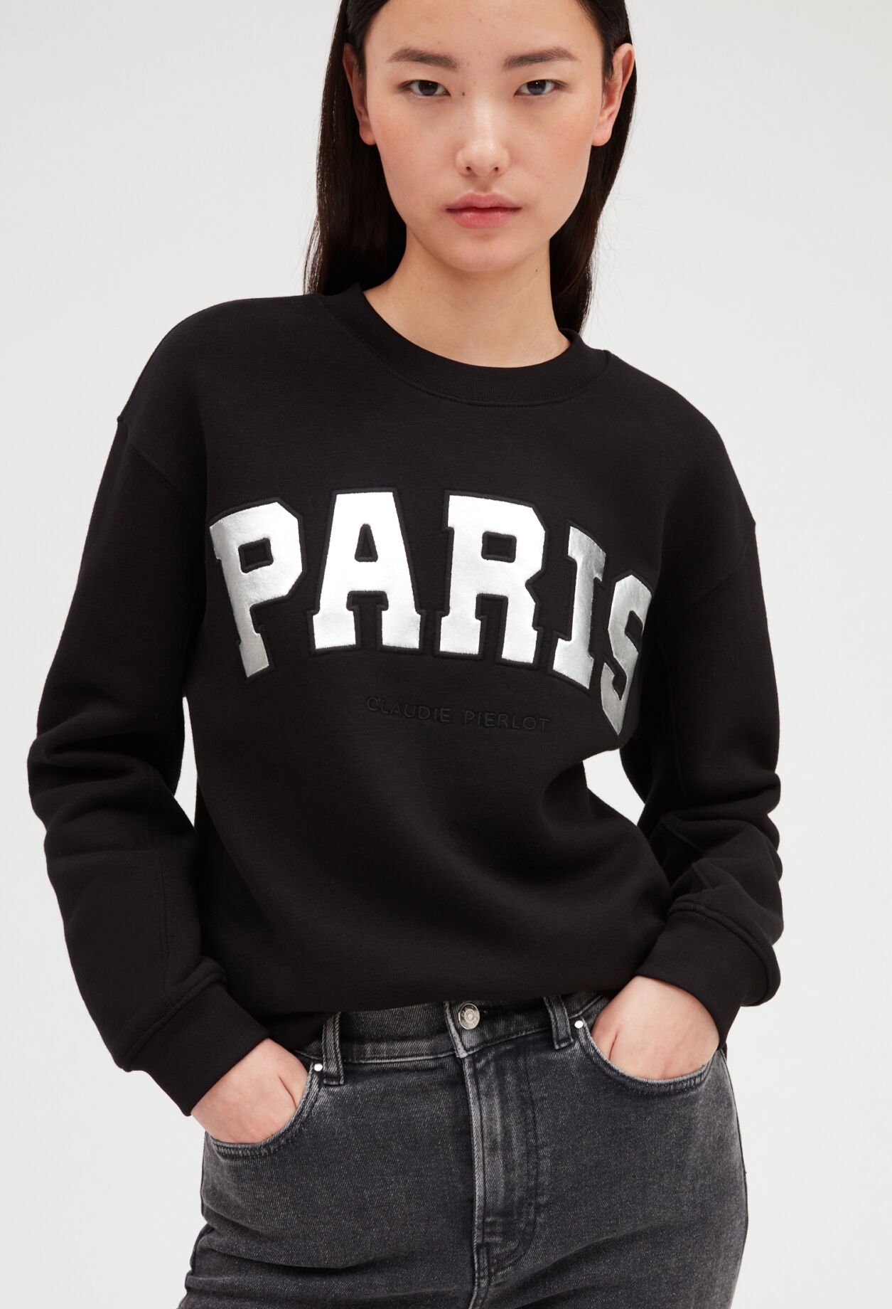 Black Paris jumper