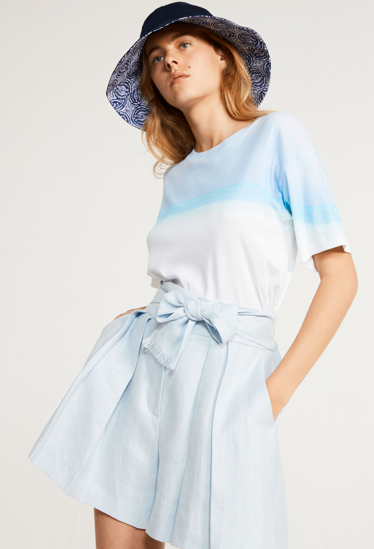 Organic cotton printed T-shirt
