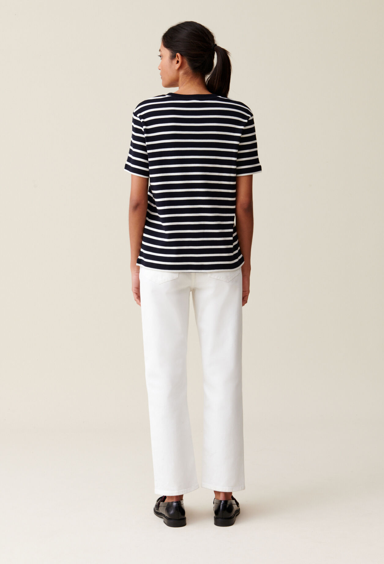 Sailor T-shirt Jean Toto embroidery