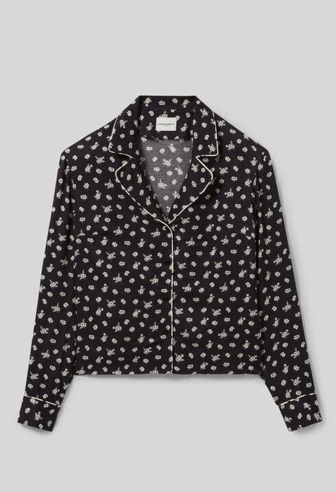 Chemise fluide courte