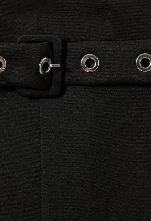 Pantalon droit satiné
