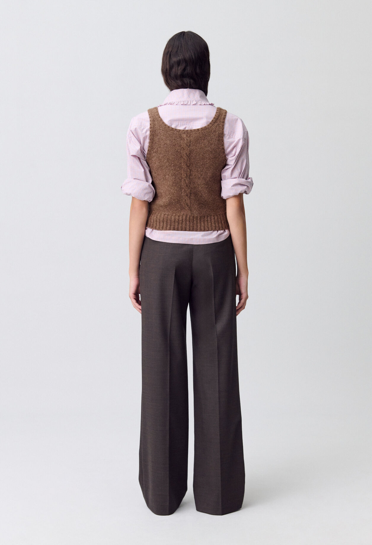 Top maille fine