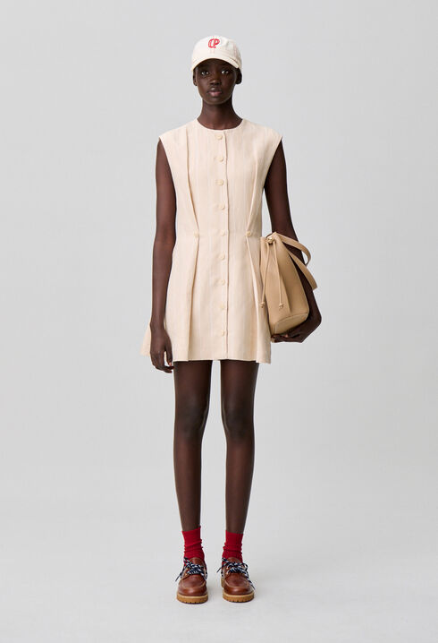 Sleeveless short dress