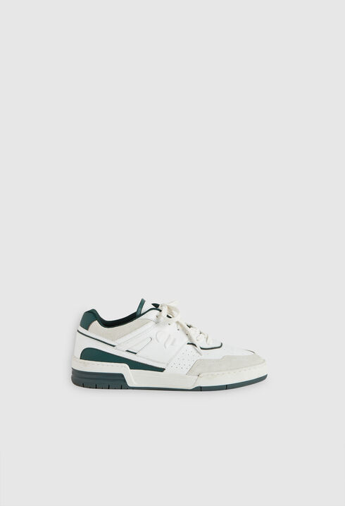 Sneakers blanches cuir