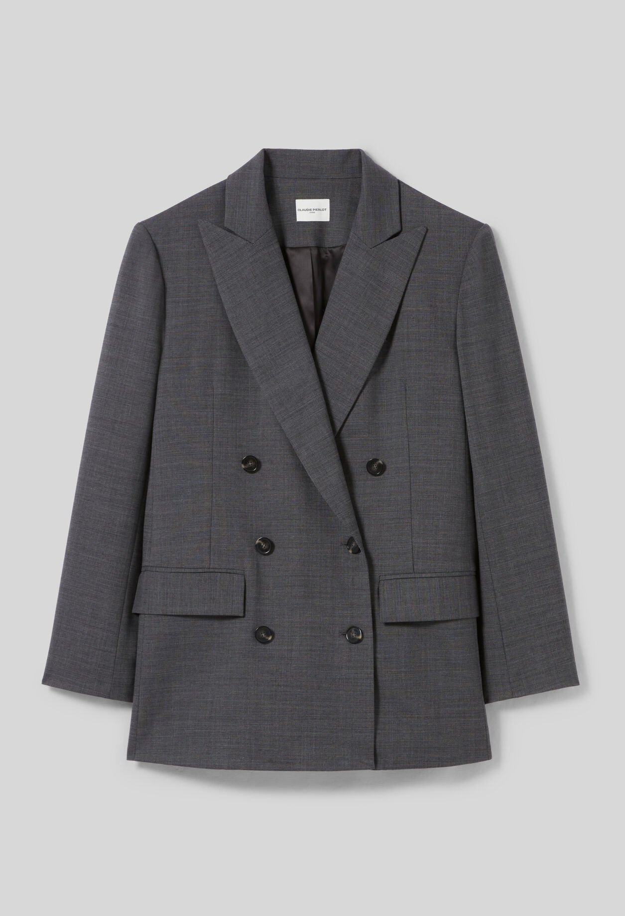 Double-Breasted Tailored Blazer
