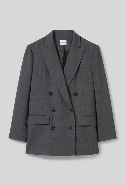 Double-Breasted Tailored Blazer