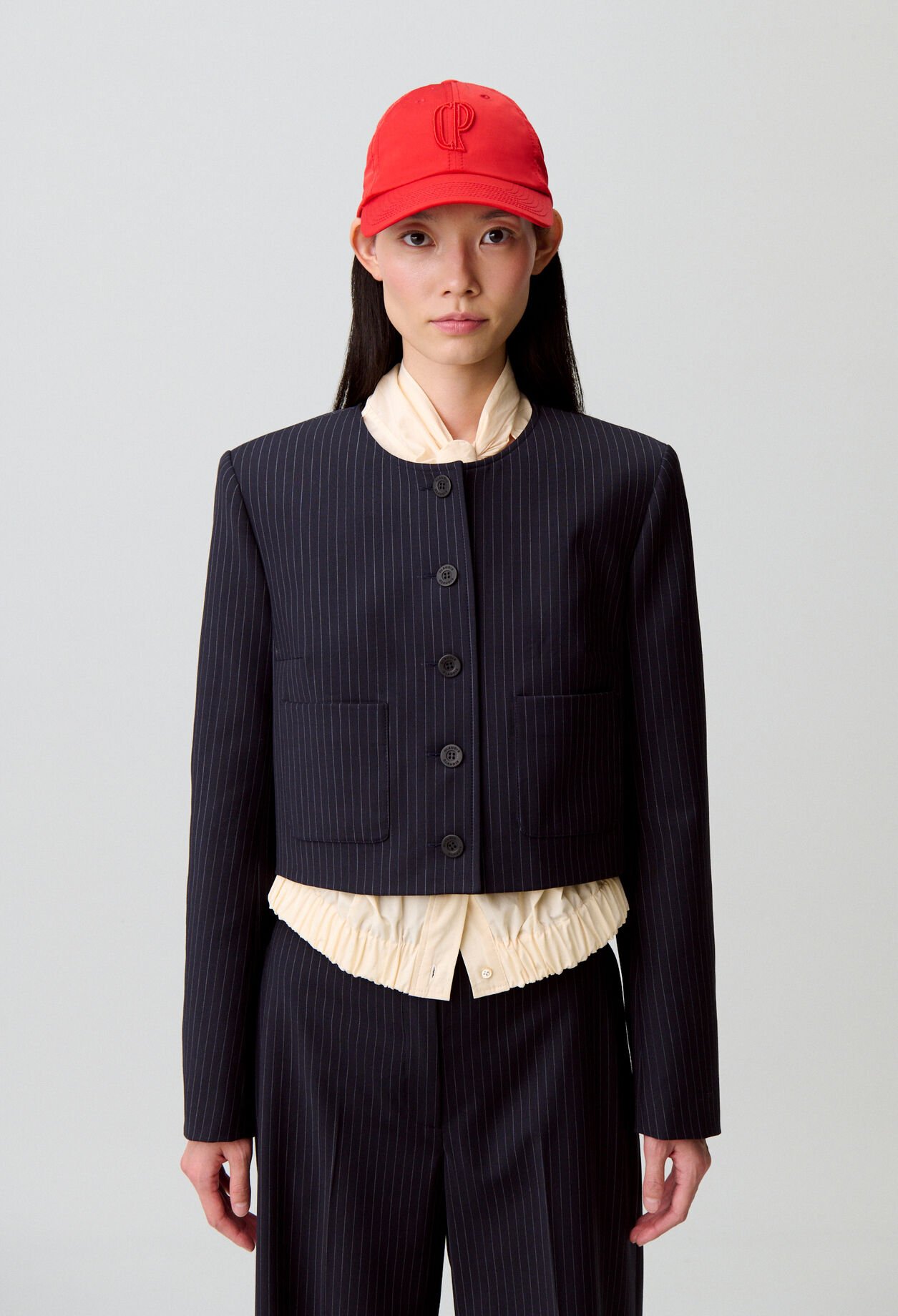 Short tailored jacket