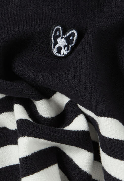 Pull Jean Toto rayé sans manches