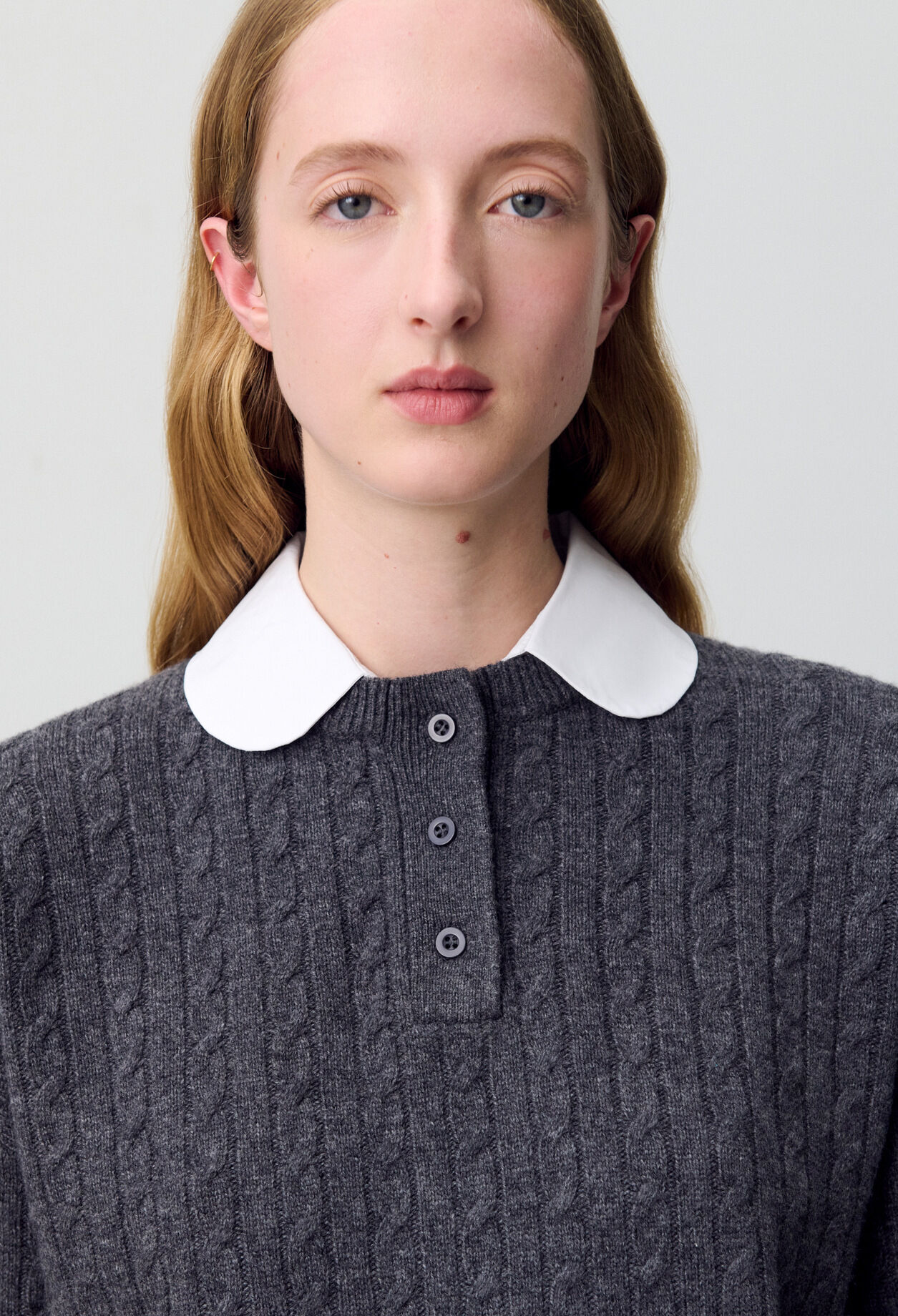 Pull col claudine