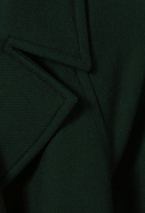 Manteau long esprit trench vert