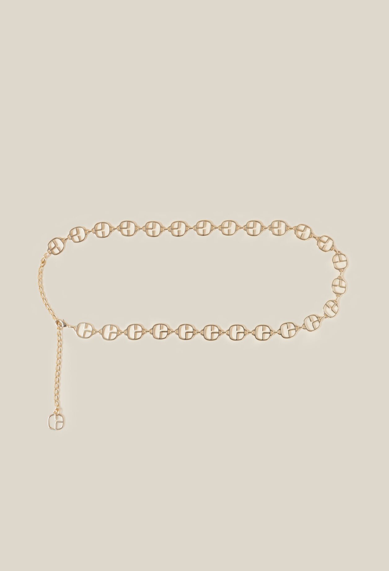 Ceinture chaîne monogramme