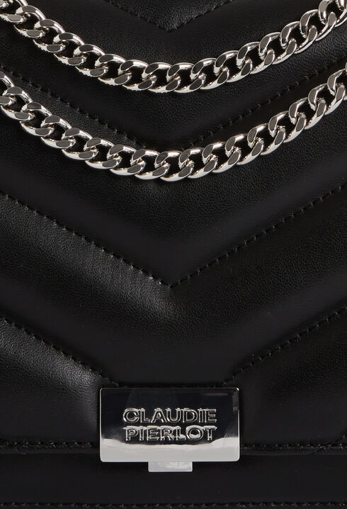 Sac Angeli chevron cuir