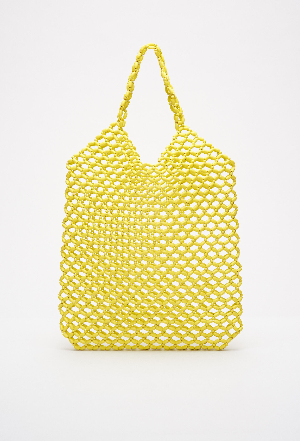 Sac en perle de bois