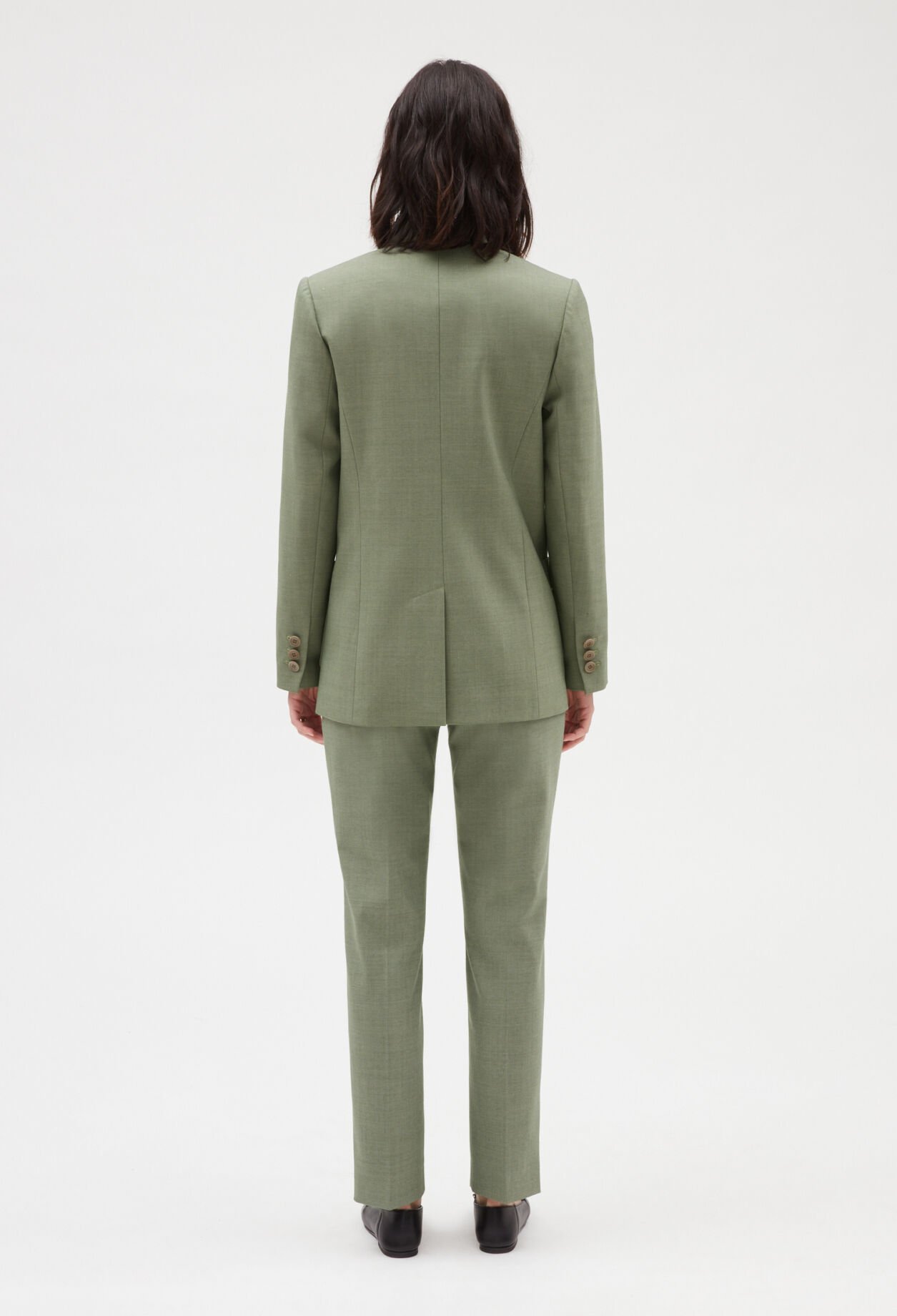Veste tailleur kaki