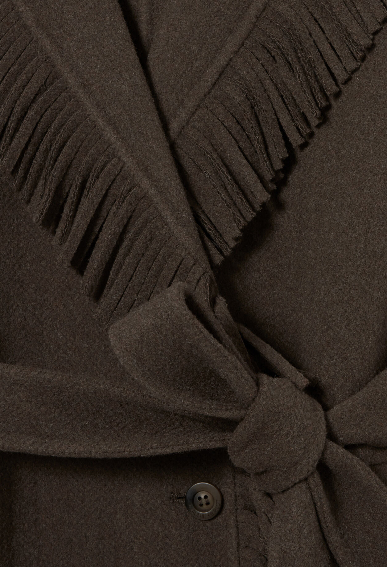 Fringed Long Coat
