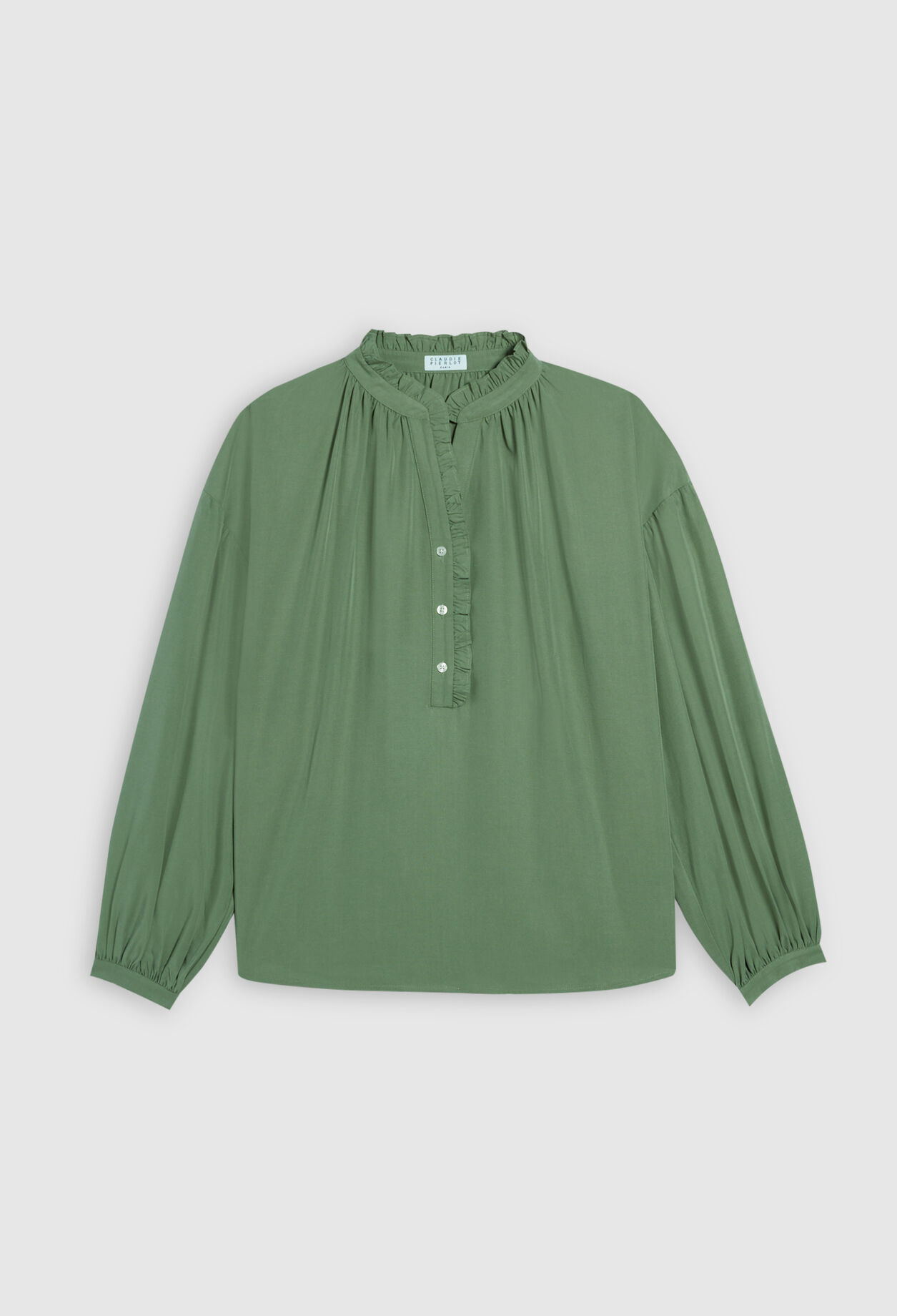 Flared blouse